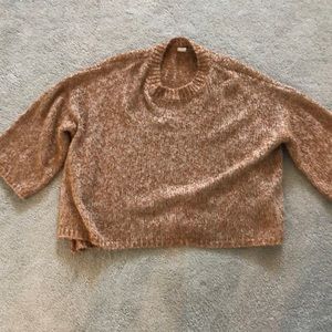 Oversized knit sweater size M